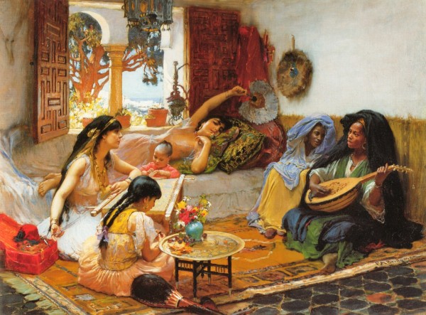 Afternoon Algeria by Frederick Arthur Bridgman